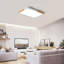 Cherron 1-Light 88cm Rectangle Dimmable LED Flush Mount Ceiling Light Fixture-70924550