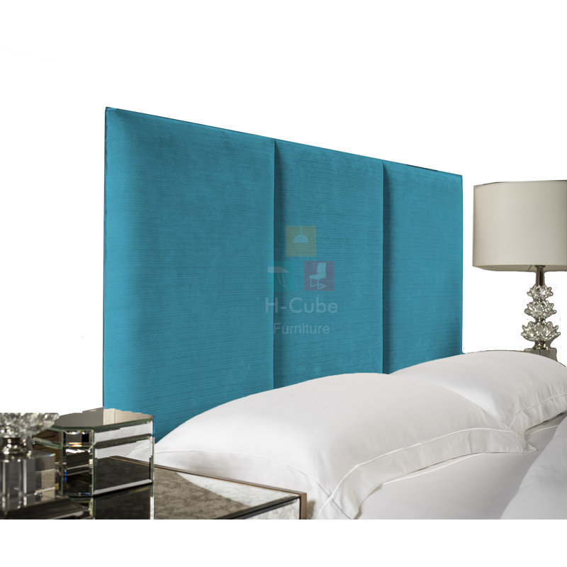 Alton UK Single - DE 90 X 190 Cm Upholstered Headboard, Teal