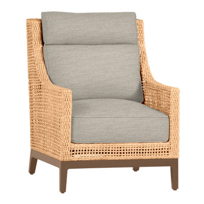 Peninsula Woven Lounge Light Raffia/Sandalwood