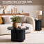 Ensemble de 2 tables basses gigognes 2 pièces-705461476-705461482-705461483