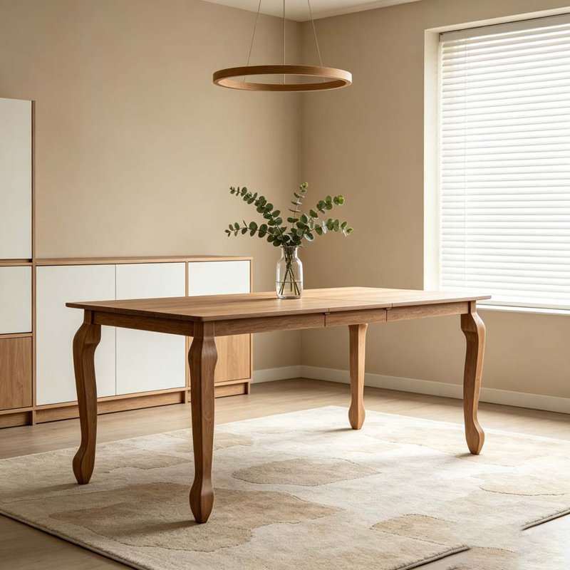 Extending Dining Table, Walnut