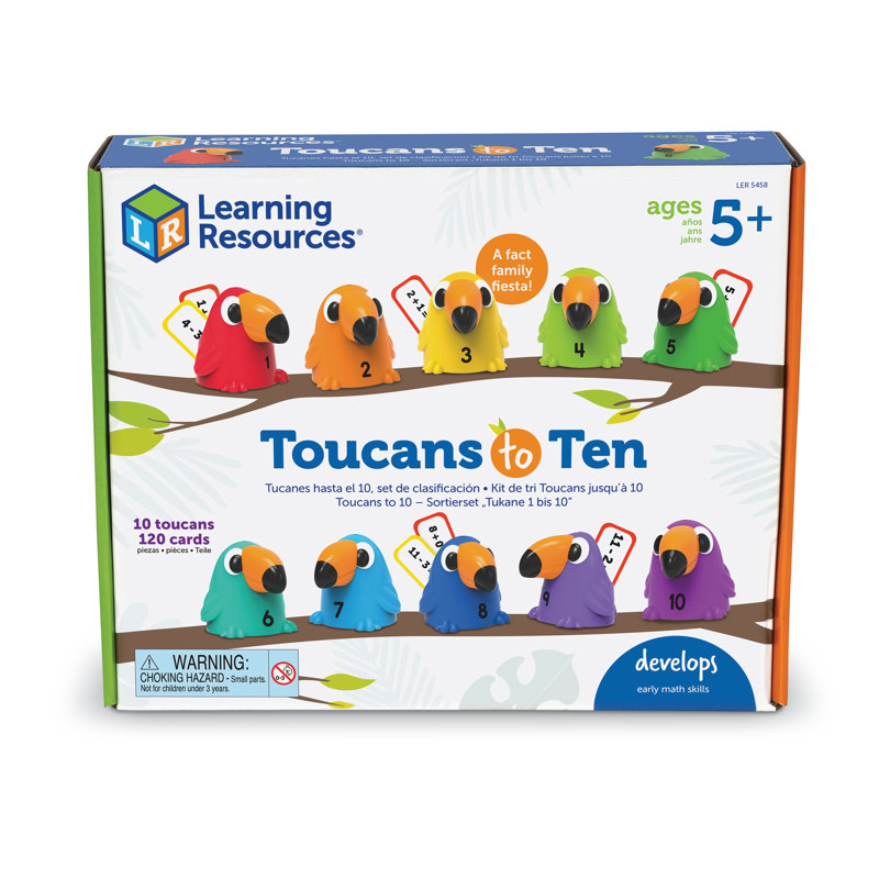Jeu de toucans à dix