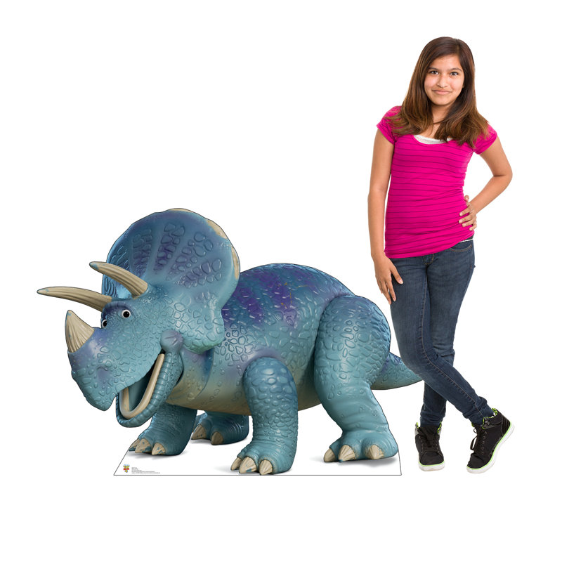 43'' Blue and Purple Trixie Cardboard Stand-Up