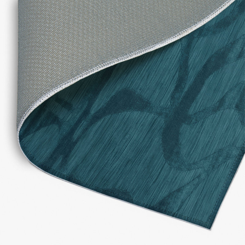 Tapis abstrait bleu intérieur et extérieur Abstract, Rectangulaire 2 pi x 3 pi