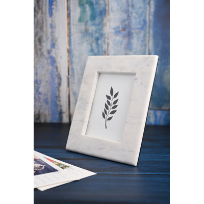 Matheson Marble Matte Picture Frame with Mat