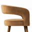 Tabouret de bar en velours à hauteur de comptoir avec repose-pieds doré, tabouret de comptoir pour îlot de cuisine 24 po-713030559