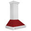 ZLINE 36 po. Hotte de cuisine murale en acier inoxydable satiné avec coque et poignée en acier inoxydable-66151387