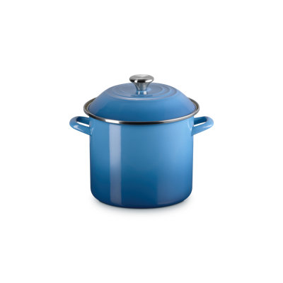 Le Creuset Enamel-On-Steel Stockpot With SS Knob