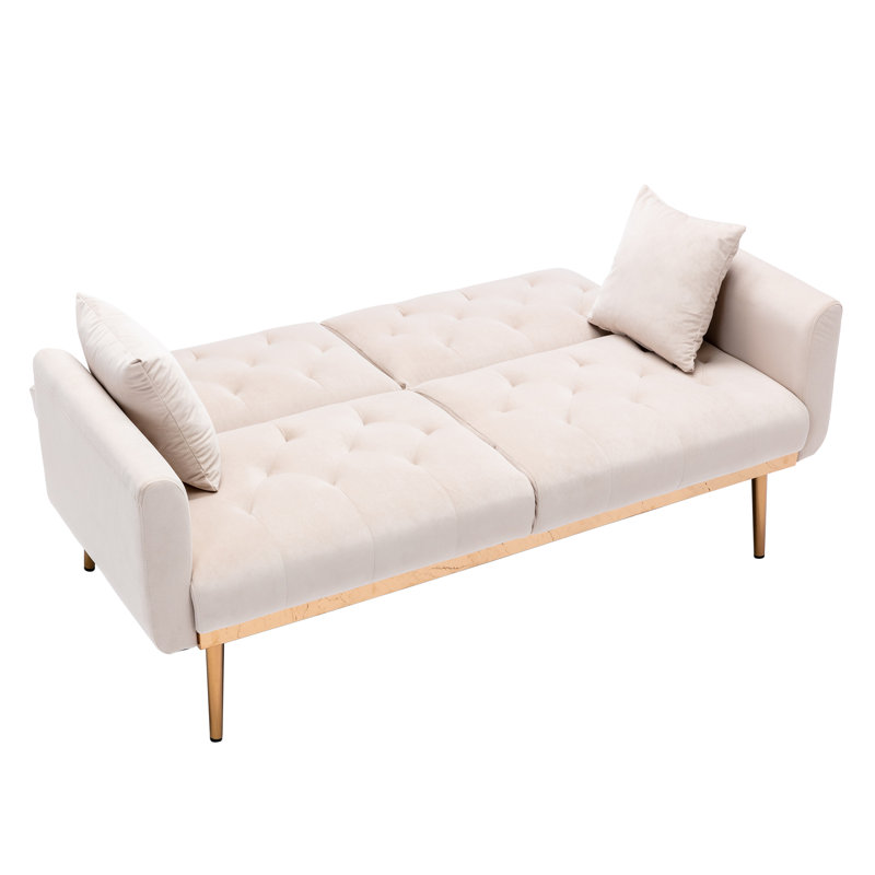 Dezaraye Fabric 63.8'' Reception Loveseat