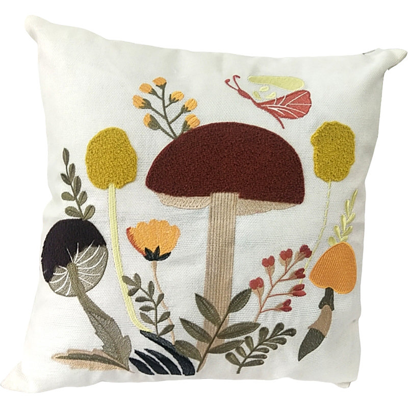 Coussin décoratif champignon