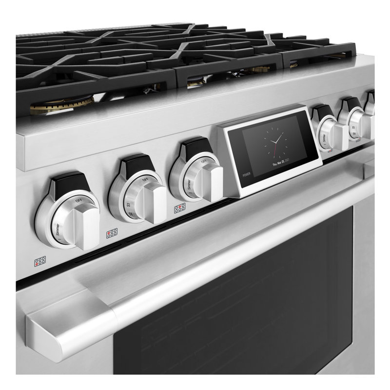 36-Inch Gas Pro Range With 6 Burners