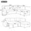 Upholstered 83.23 " Chenille Sleeper Sofa-259080775