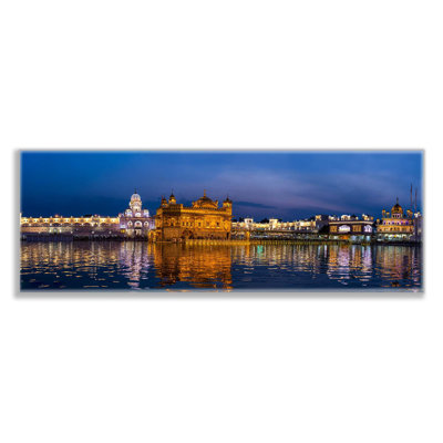 Reproduction sur toile de la galerie Golden Temple (prête à être accrochée)