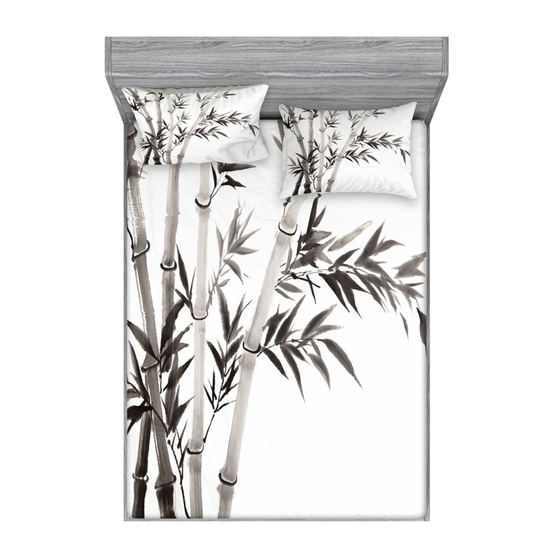 Microfiber Sheet Set, Full Sheet Set with Fitted Sheet