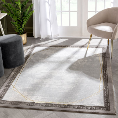 Fairmont Geometric Synthetic Area Rug