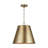 Independent 1 - Light Antique Brass Single Pendant