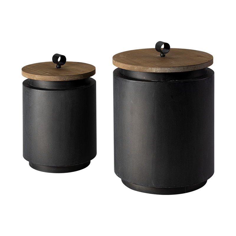 Metal Canister - Set of 2