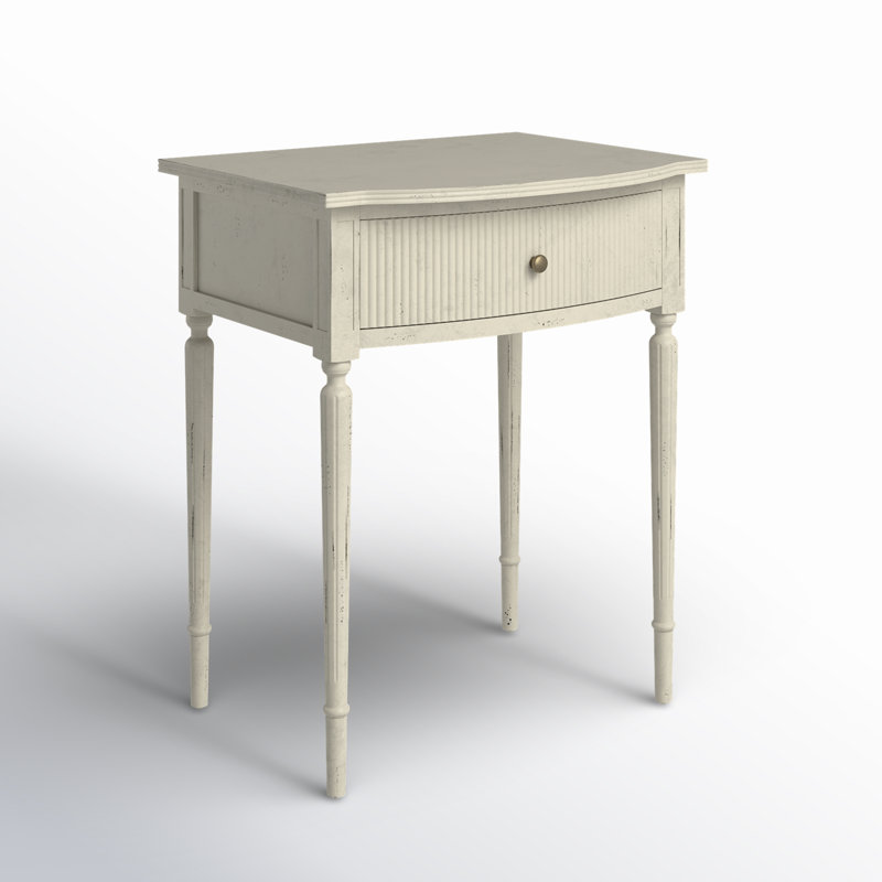 Magdalin Solid Wood End Table