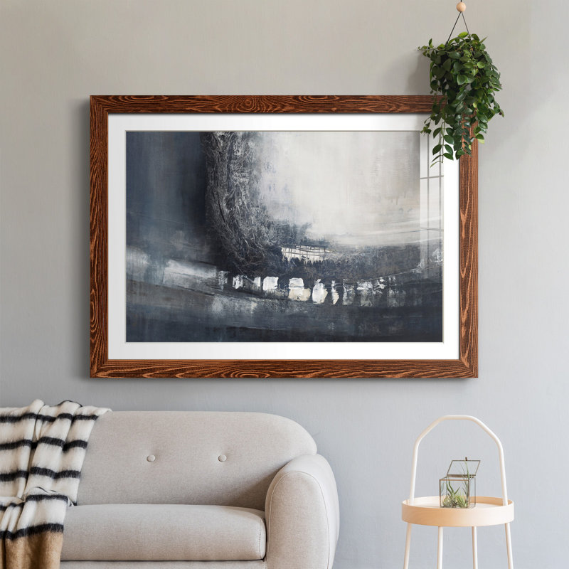 «Beyond Shadows I», reproduction d'art sur toile encadrée, H 31,5 po x l 23,5 po x P 1,5 po, Papier avec cadre érable