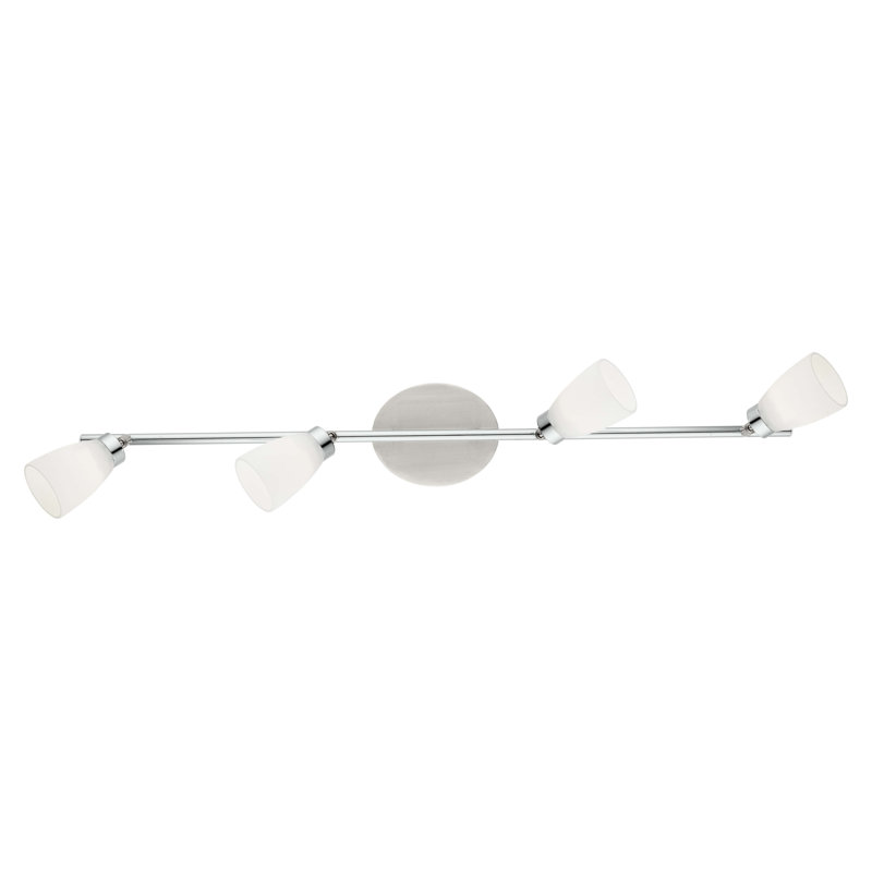 5.03'' 4 -Light Track Track Kit with Adjustable Head