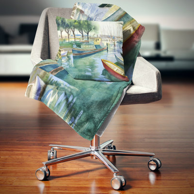 Landscape Throw Pillow