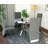 Maiti Round Metal Base Dining Table