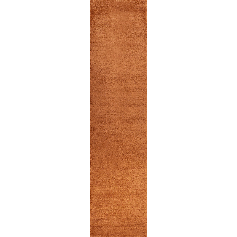 Tapis orange Antto, Tapis de couloir 2 pi x 10 pi