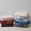 Coussin de sol carré en poly chenille