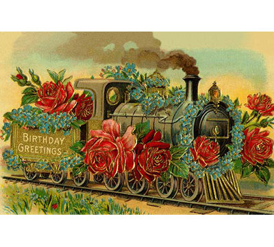 Birthday Greetings - Unframed Graphic Art