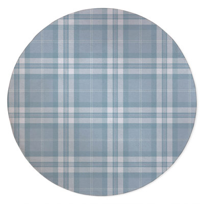 Vinny Tartan and Purple Kids Play Mat