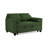 Upholstered Green Corduroy Tufted Convertible Pull-Out  Multi-Functional Sleeper Sofa Bed - Adjustable Backrest With 2 Soft Pillows, USB Outlet and  Cup Holder (Set of 2)-1625263594