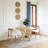 43 in Folding Dining Table Set with 2 Chairs
