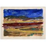 Rolling Hills Abstract Landscape Giclee Print by Soicher Marin Archives