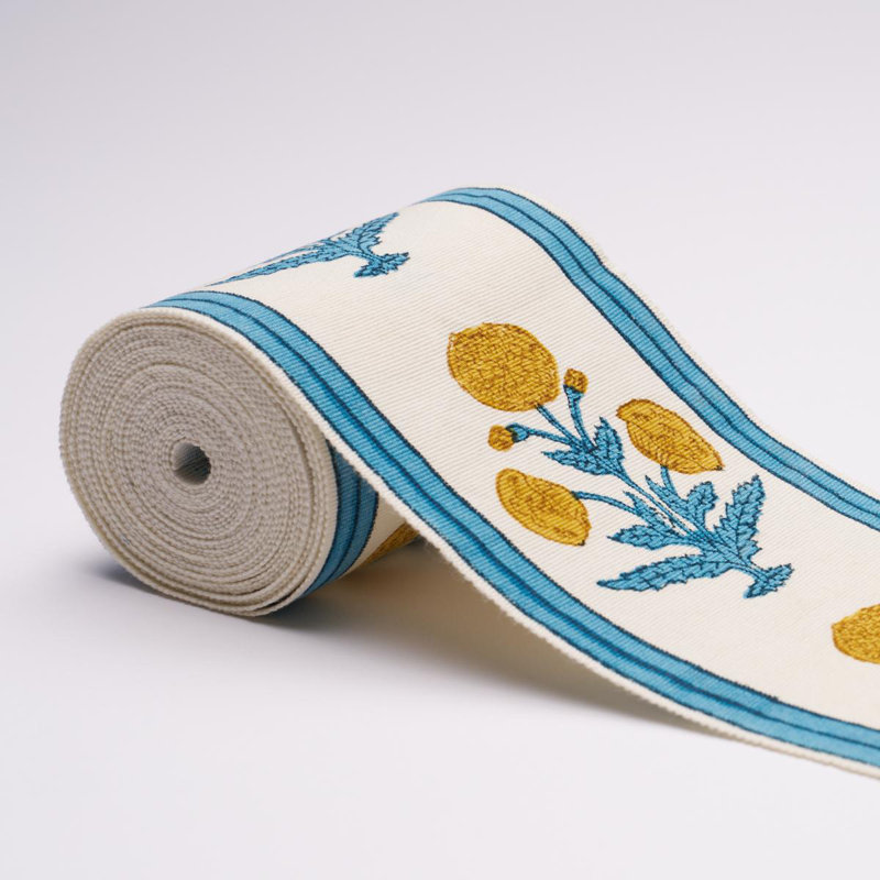 Garniture de bloc Schumacher X Molly Mahon, Bleu