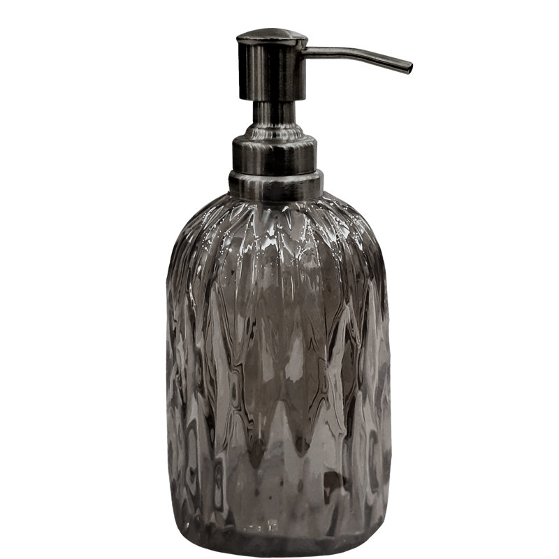 Glacier Bathroom Accessory, Smoke/Black