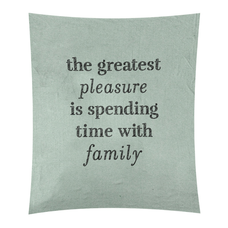 Polyester Tapestry, 27.5" H x 37.5" W, Green/Black