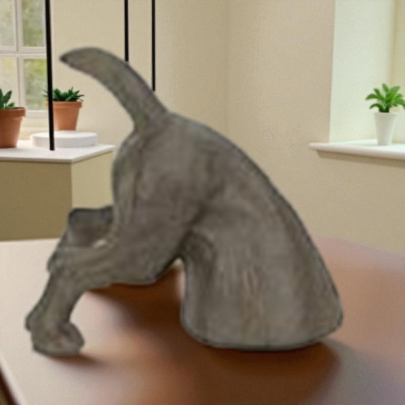 Cast Iron Dog Door Stop