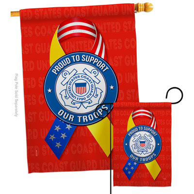 Double Sided 40'' H x 28'' W Polyester