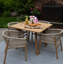Essential Outdoor Square Teak Dining Table