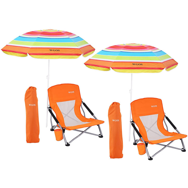 Folding Camping Chair, Orange
