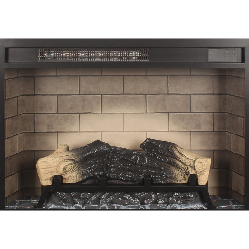Foyer électrique de 28 po: créez un coin confortable avec des flammes et une flamme réglable