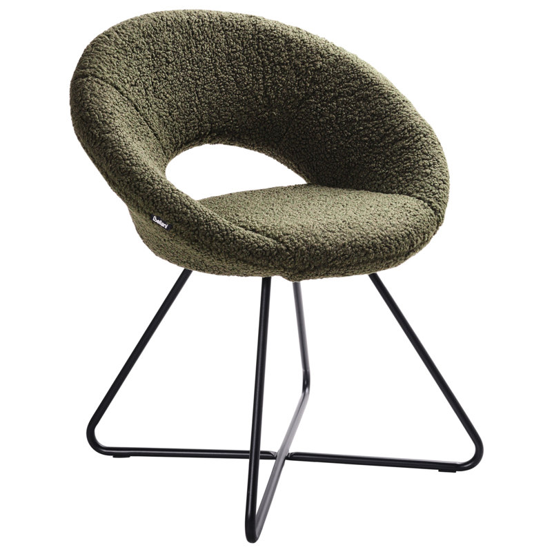 Dining Chair RACHEL Boucle , Green