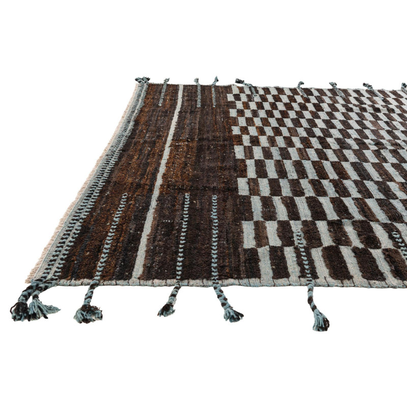Tapis brun foncé Iraheta