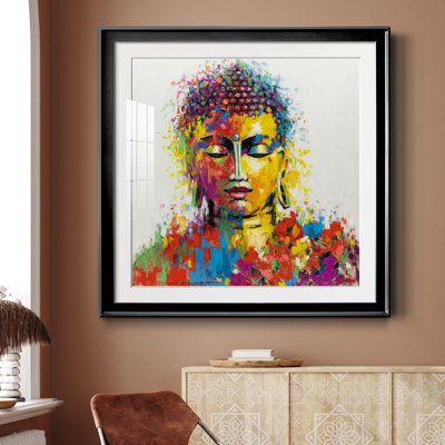 Bouddha - peinture encadrée