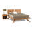 Astrid Solid Wood Platform Bed-20804307-20804310