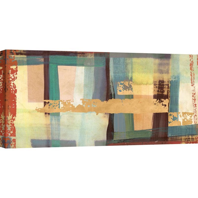Modern Abstract: Afternoon Of A Faun by Ludwig Maun - Wrapped Canvas Print, 35cm H x 70cm W
