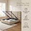 Lit plateforme tapissier avec rangement Hampton-133072328-133072330