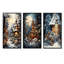 Dyllan - Ensemble de 3 décorations murales paysage d'hiver-106075506-106075508
