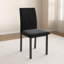 Chaise parsons rembourrée en velours Leelin-890181383
