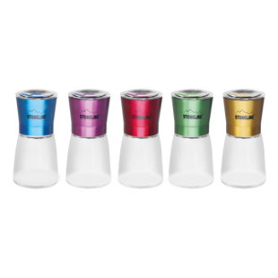 Brand No Power Source Required / Manual Salt & Pepper Mill Set (Set of 5)